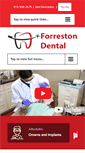 Mobile Screenshot of forrestondental.com